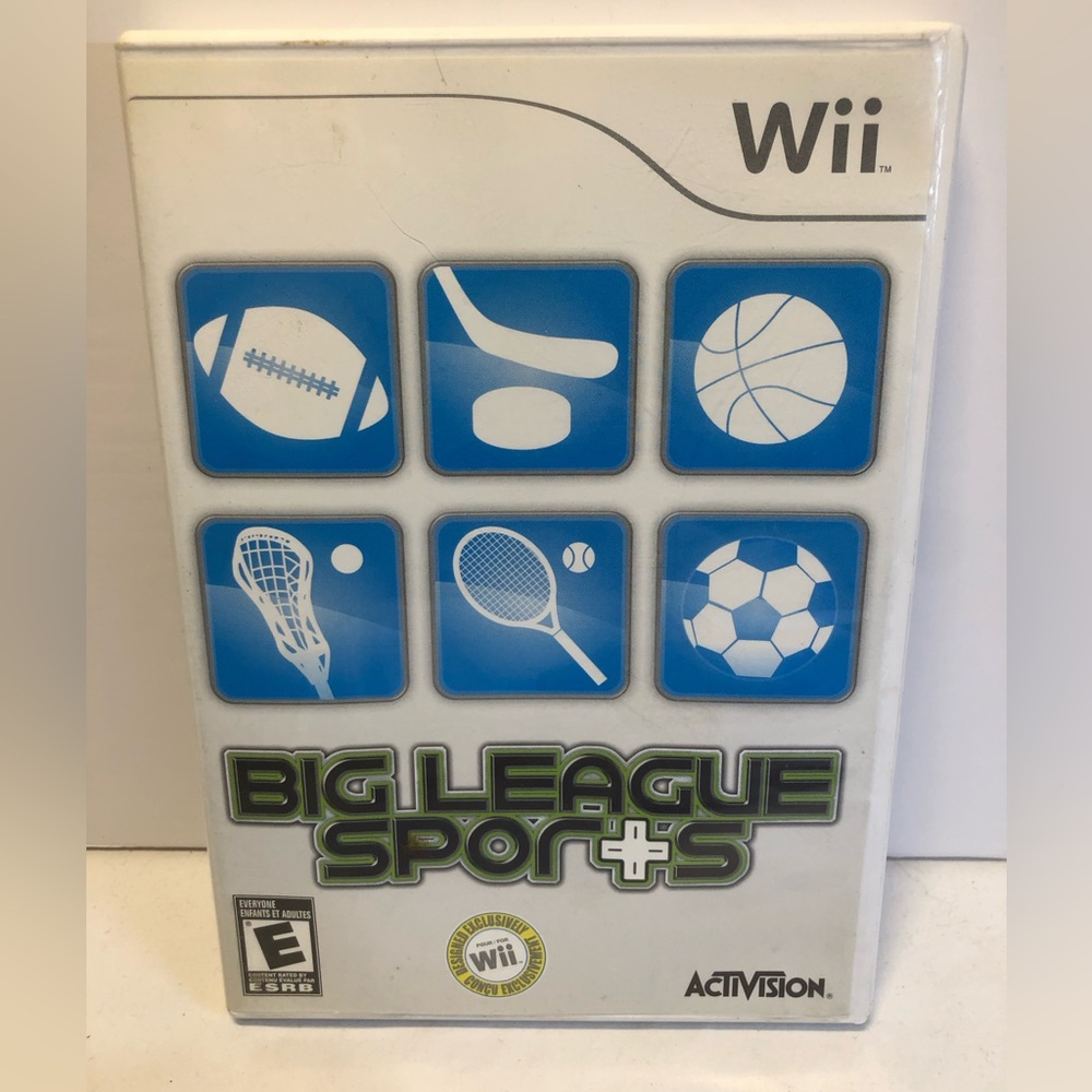 Wii Big League Sports Tested, no Manual